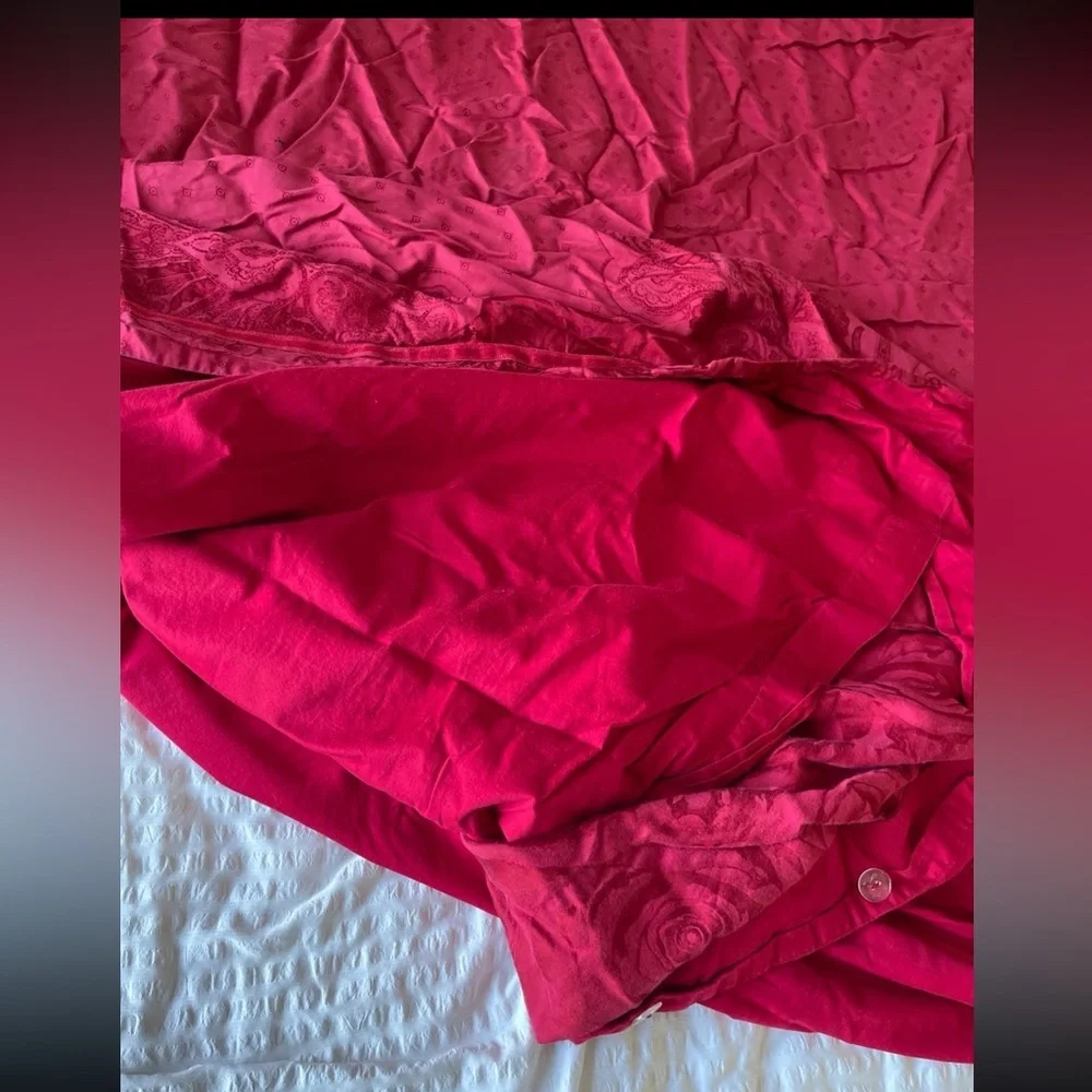 Set from Mercury: duvet cover and flat sheet Queen size